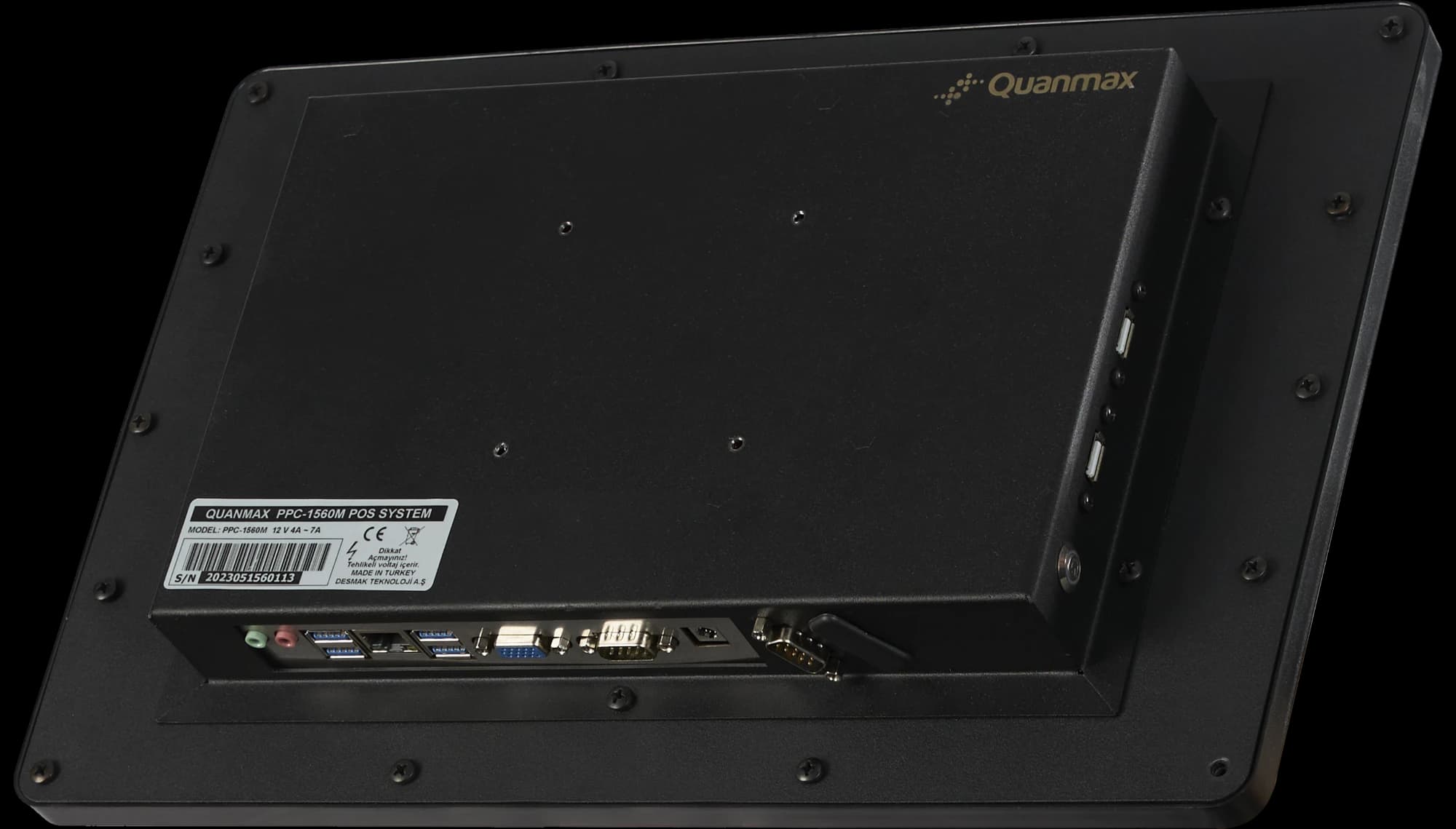 Quanmax PPC-1560M Endüstriyel Panel PC 15.6'' i5 8250U 16 GB DDR4 256 GB NVMe SSD Wi-Fi — fotoğraf 5/6