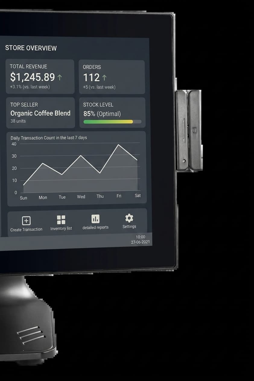 Onega ONG-1560 Touchscreen POS PC 15.6'' i5 6200U 8 GB DDR4 256 GB NVME SSD — photo 7/7