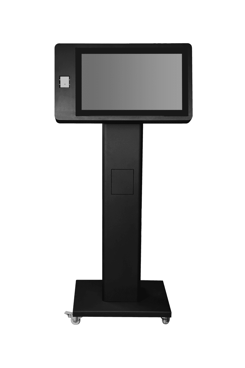 Quanmax QX-1850 Kiosk System 18.5'' J6412 8 GB DDR4 256 GB NVMe SSD Dual Ethernet Wi-Fi 80mm Printer Black