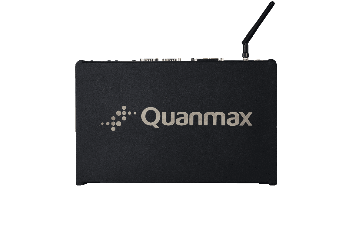 Quanmax Q Serisi Endüstriyel Box PCI5 12450U 8GB DDR4 256GB NVMe SSD Wi-Fi